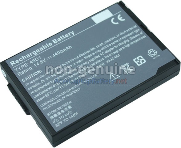 Battery for Acer TravelMate 281XV laptop