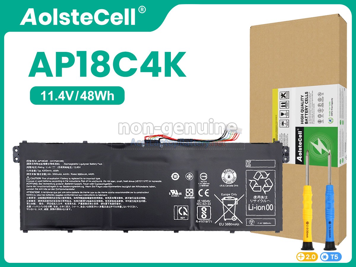 Acer Aspire 3 A315-44P battery replacement