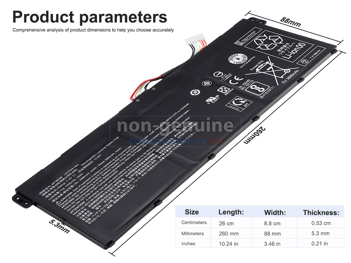 Acer Aspire 3 A315-44P battery replacement