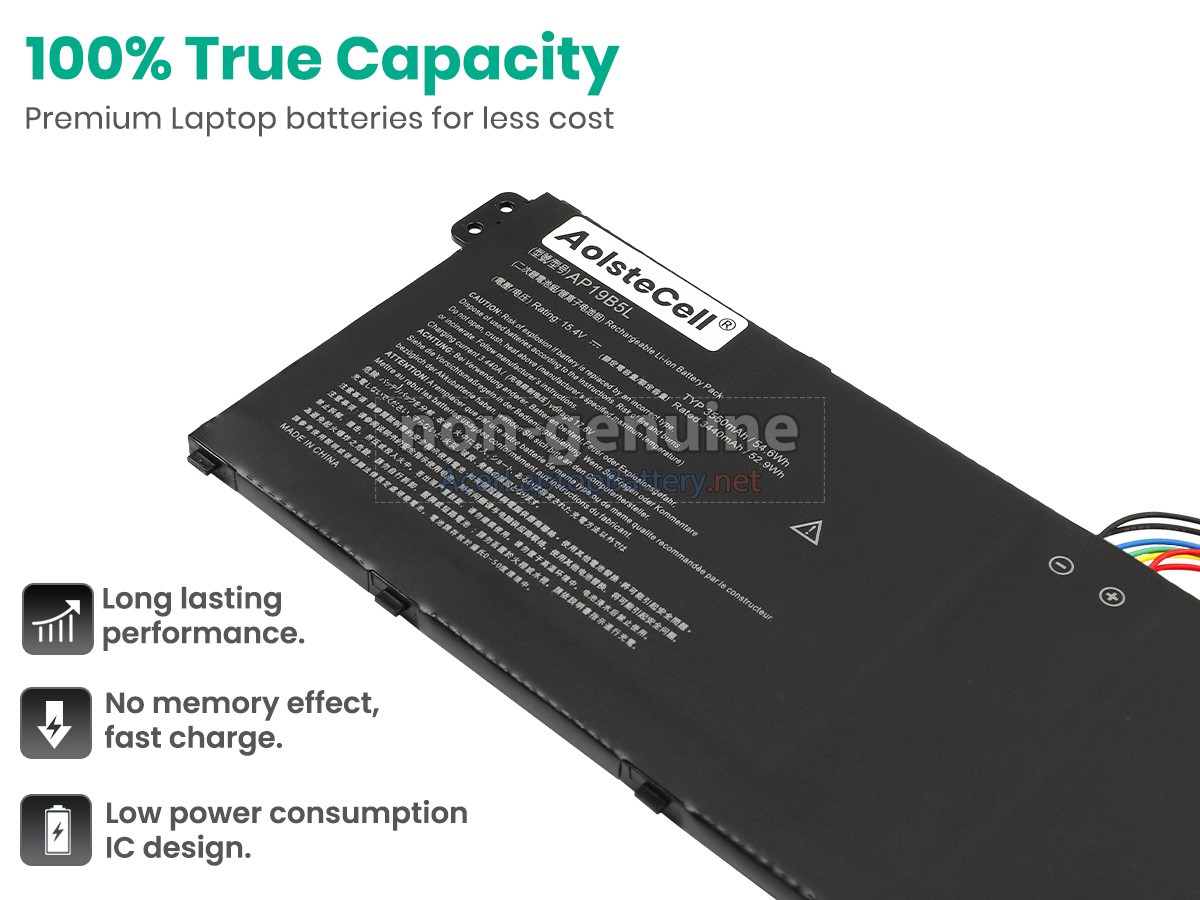 Acer Aspire 3 A315-58-38XR battery replacement