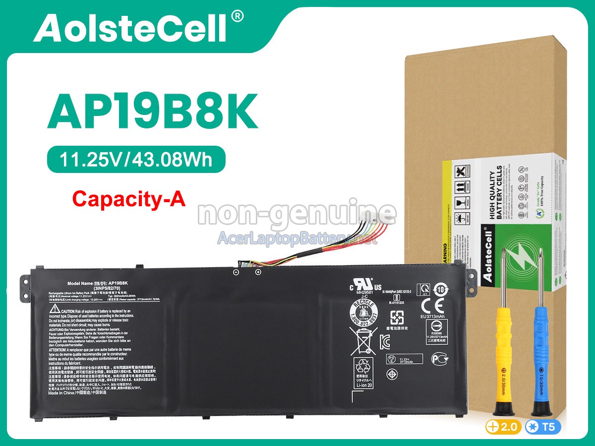 Acer Aspire 3 A315-58-38XR battery replacement