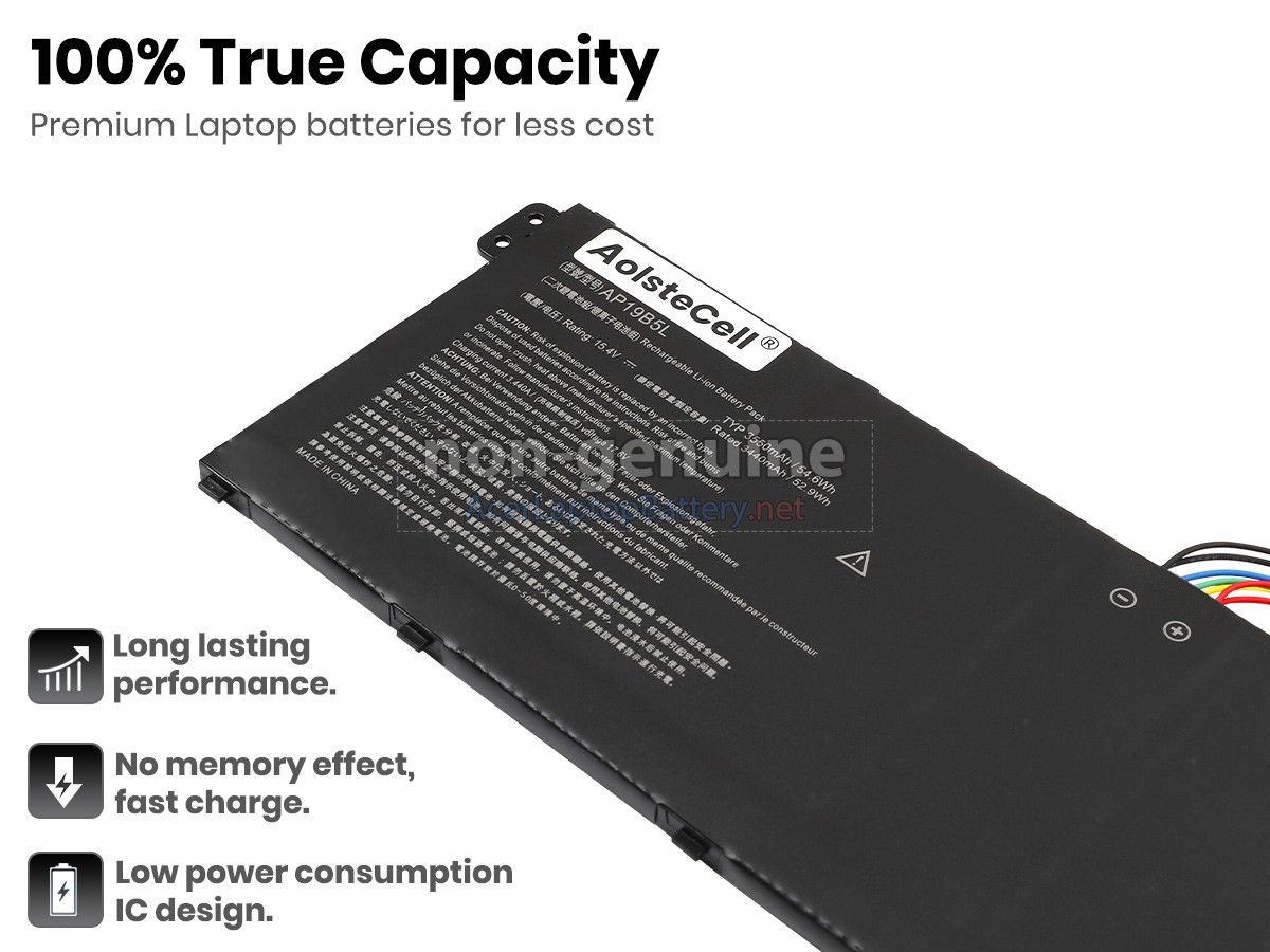 Acer AP19B5L battery replacement